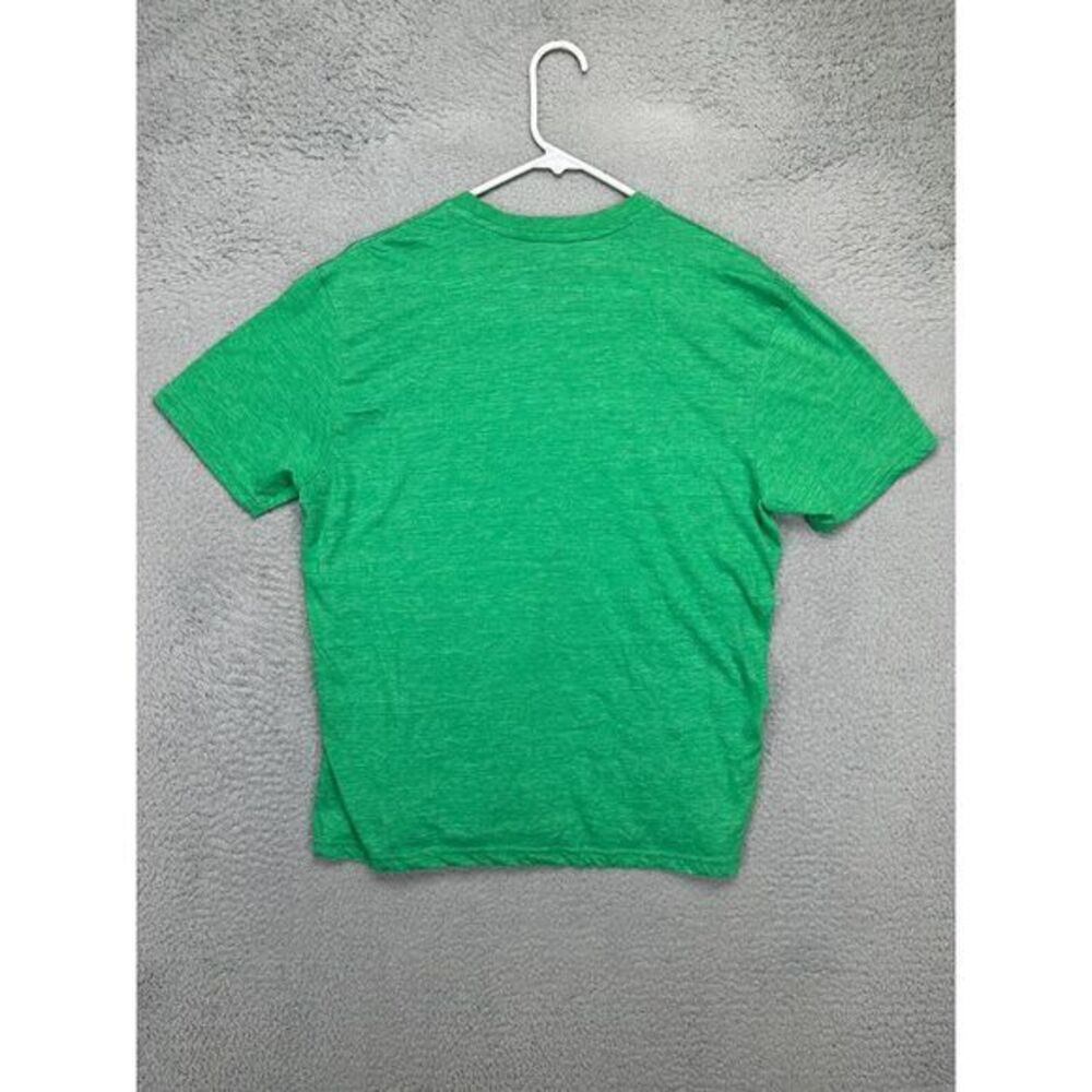 Crazy Dog Shirt Adult Medium Green Graphic Golfer Print T-Shirt Short Sleeve Men - Picture 3 of 8